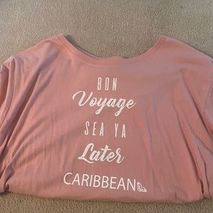 Women’s Pink Royal Caribbean Roxy Shirt